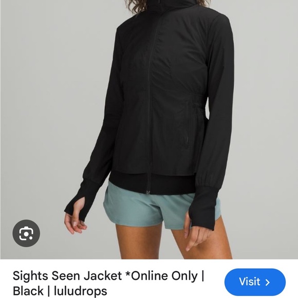 Lululemon sight seen windbreaker jacket LW3DU5S - Picture 5 of 5